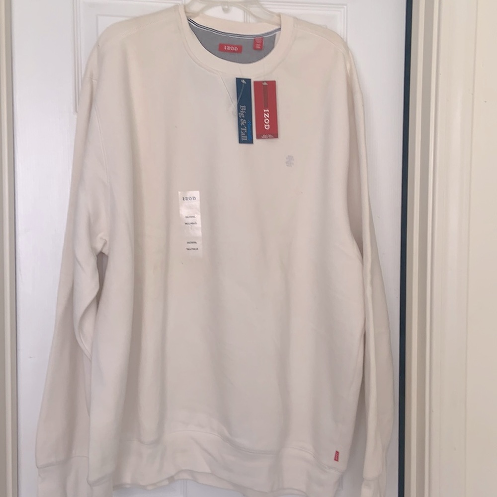 Men’s Cream Izod Sweatshirt